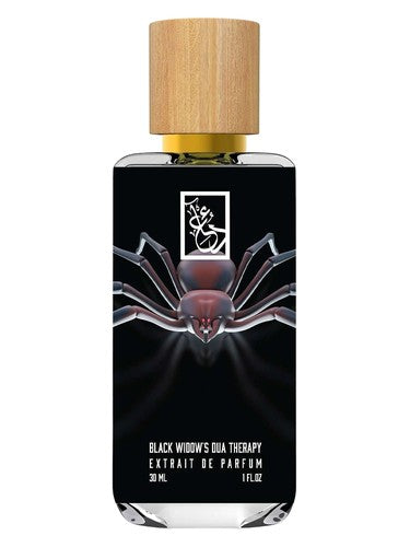The Dua Brand Black Widow's Dua Therapy fragrance bottle
