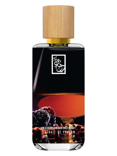 The Dua Brand Blackberry & Belgian Choco Brandy fragrance bottle