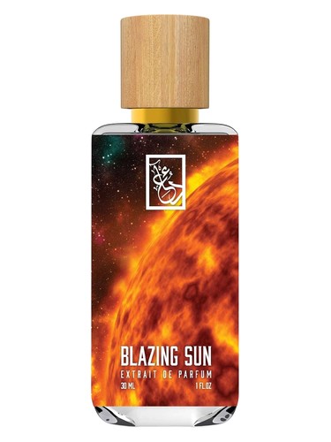The Dua Brand Blazing Sun fragrance bottle