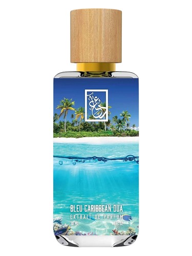 The Dua Brand Bleu Caribbean Dua fragrance bottle
