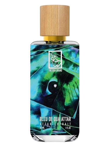 The Dua Brand Bleu de Dua Attar fragrance bottle