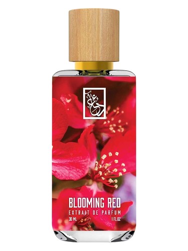 The Dua Brand Blooming Red fragrance bottle
