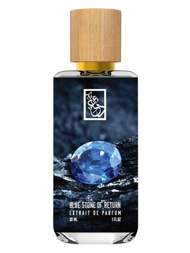 The Dua Brand Blue Stone of Return fragrance bottle