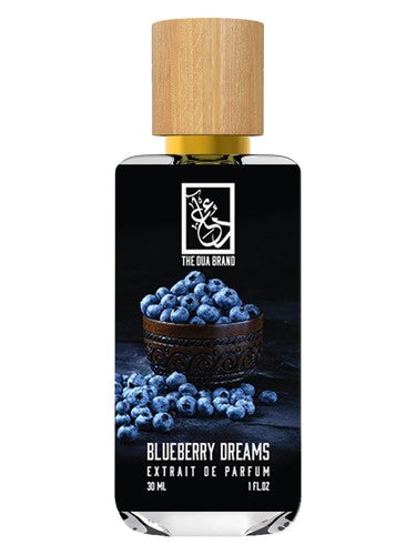 The Dua Brand Blueberry Dreams fragrance bottle