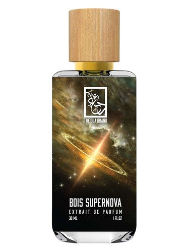 The Dua Brand Bois Supernova fragrance bottle