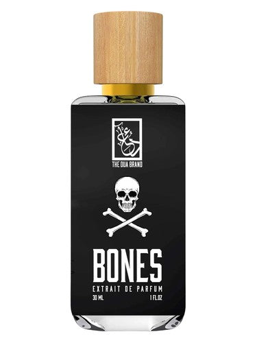 The Dua Brand Bones fragrance bottle