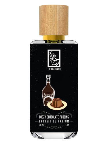 The Dua Brand Boozy Chocolate Pudding fragrance bottle