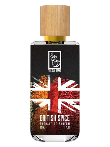 The Dua Brand British Spice fragrance bottle