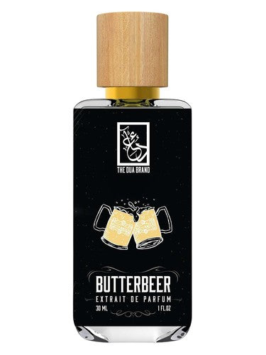 The Dua Brand Butterbeer fragrance bottle