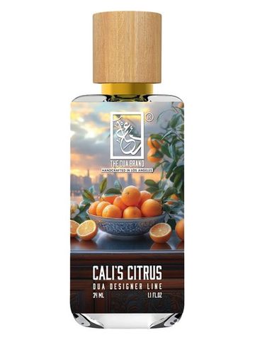 The Dua Brand Cali's Citrus fragrance bottle