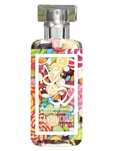The Dua Brand Candylicious fragrance bottle