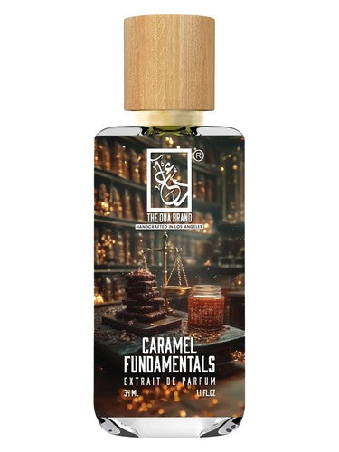 The Dua Brand Caramel Fundamentals fragrance bottle