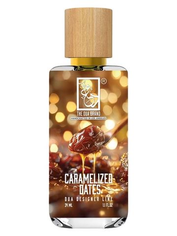 The Dua Brand Caramelized Dates fragrance bottle