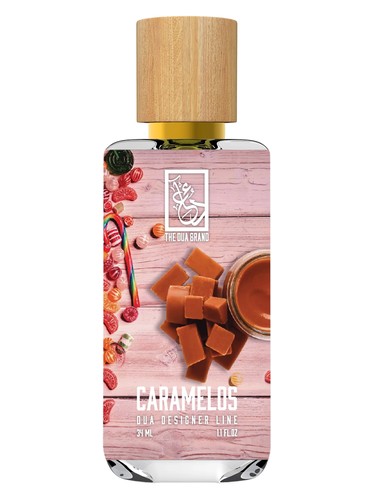 The Dua Brand Caramelos fragrance bottle