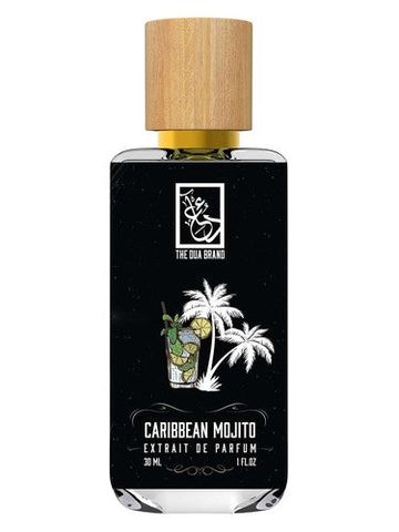 The Dua Brand Caribbean Mojito fragrance bottle