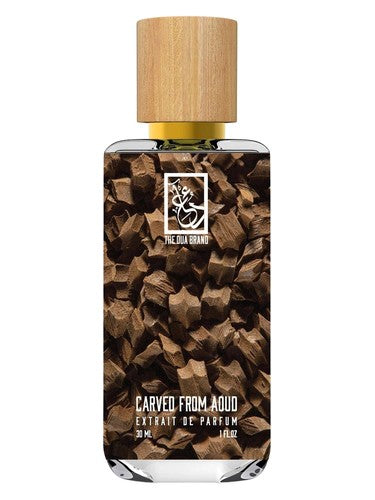 The Dua Brand Carved From Aoud fragrance bottle