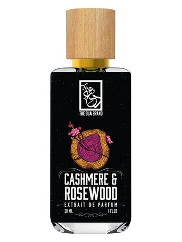 The Dua Brand Cashmere & Rosewood fragrance bottle