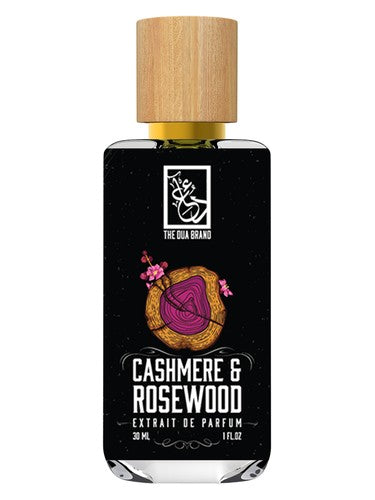 The Dua Brand Cashmere & Rosewood fragrance bottle