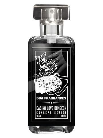 The Dua Brand Casino Love Dungeon fragrance bottle