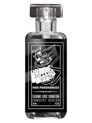 The Dua Brand Casino Love Dungeon fragrance bottle