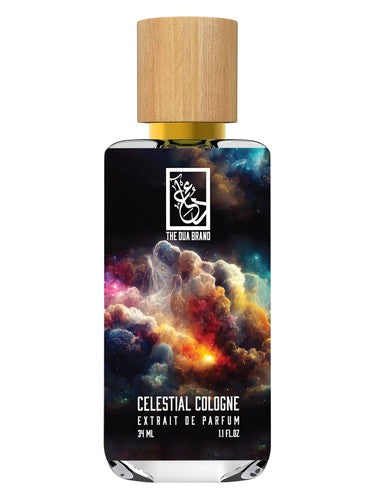 The Dua Brand Celestial Cologne fragrance bottle
