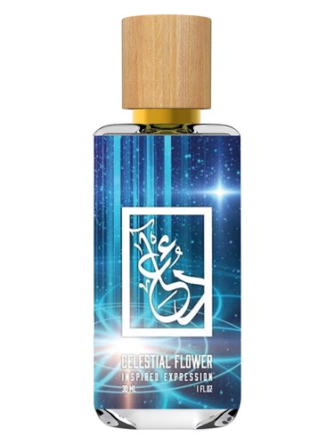 The Dua Brand Celestial Flower fragrance bottle