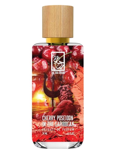 The Dua Brand Cherry Poseidon in the Caribbean fragrance bottle