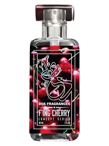 The Dua Brand Cherry fragrance bottle