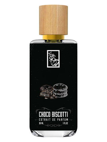 The Dua Brand Choco Biscotti fragrance bottle