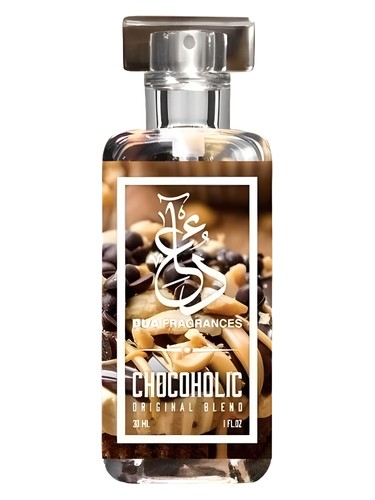 The Dua Brand Chocoholic fragrance bottle
