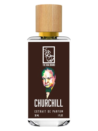 The Dua Brand Churchill fragrance bottle