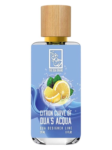 The Dua Brand Citron Curve Of Dua’s Acqua fragrance bottle