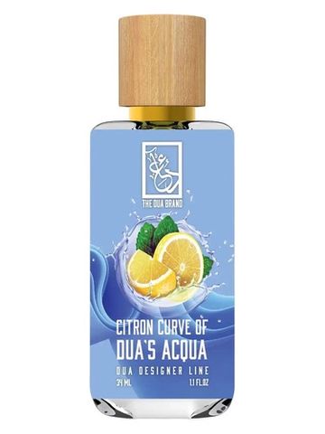 The Dua Brand Citron Curve Of Dua’s Acqua fragrance bottle