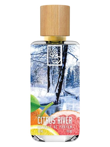 The Dua Brand Citrus River fragrance bottle