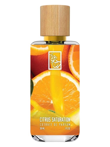 The Dua Brand Citrus Saturation fragrance bottle