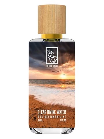 The Dua Brand Clear Divine Water fragrance bottle