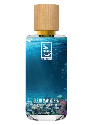 The Dua Brand Clear Marine Sea fragrance bottle