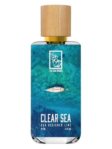 The Dua Brand Clear Sea fragrance bottle