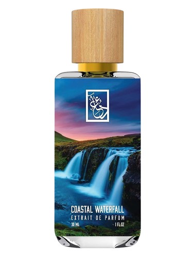 The Dua Brand Coastal Waterfall fragrance bottle