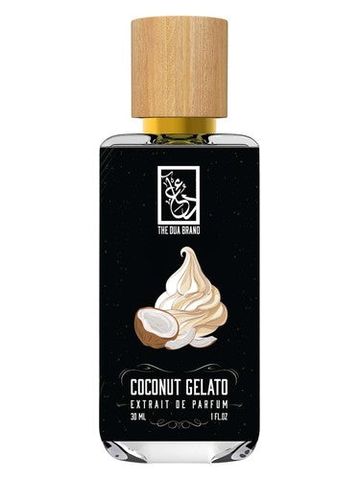 The Dua Brand Coconut Gelato fragrance bottle