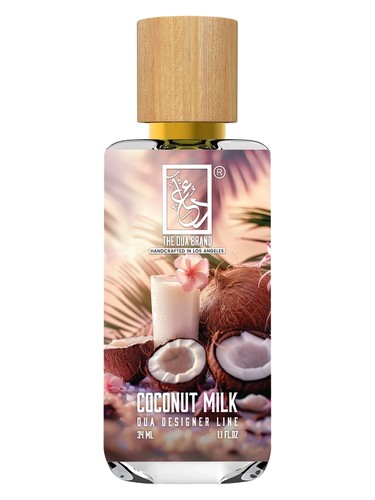 The Dua Brand Coconut Milk fragrance bottle