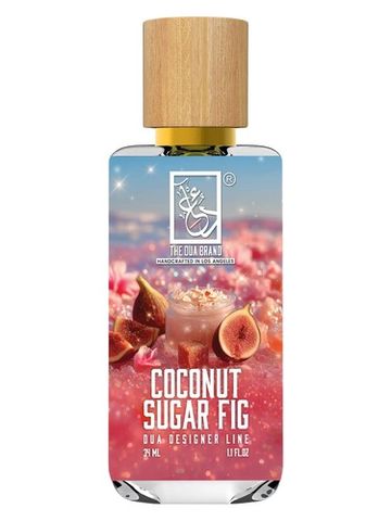 The Dua Brand Coconut Sugar Fig fragrance bottle