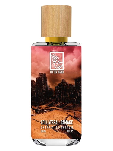 The Dua Brand Collateral Damage fragrance bottle