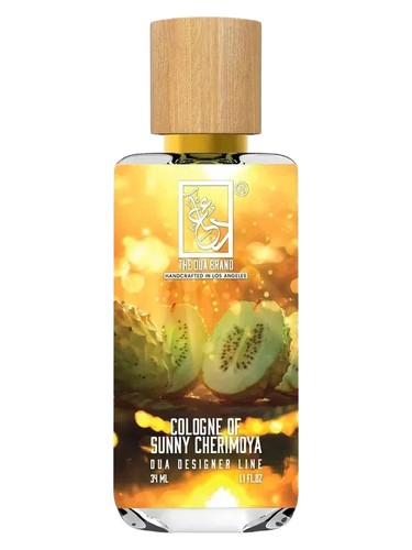 The Dua Brand Cologne of Sunny Cherimoya fragrance bottle
