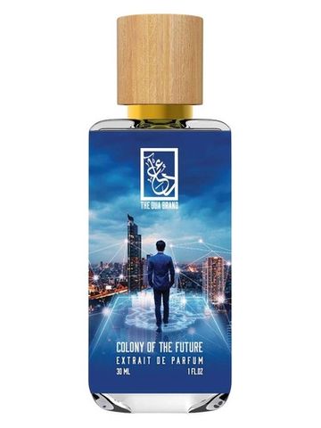 The Dua Brand Colony of the Future fragrance bottle