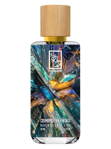 The Dua Brand Cosmopolitan Vintage fragrance bottle