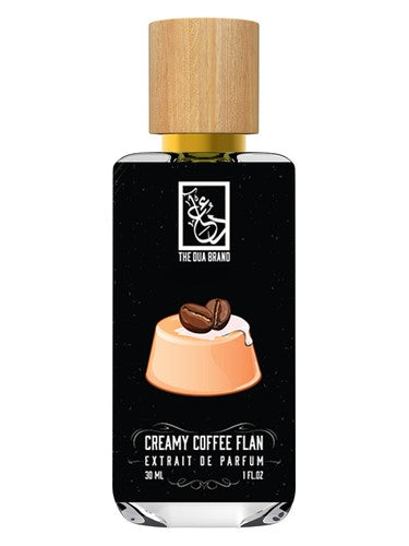 The Dua Brand Creamy Coffee Flan fragrance bottle