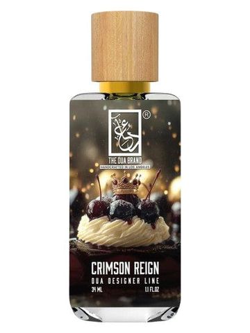 The Dua Brand Crimson Reign fragrance bottle