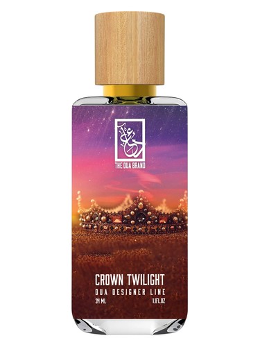 The Dua Brand Crown Twilight fragrance bottle