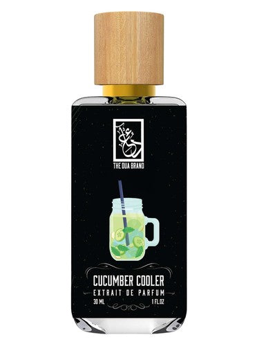 The Dua Brand Cucumber Cooler fragrance bottle